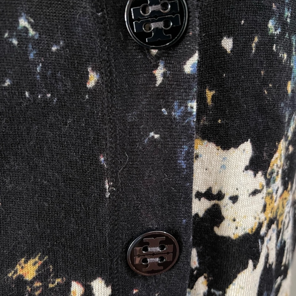 Tory Burch Simone Patterned Abstract Cardigan Mer… - image 7